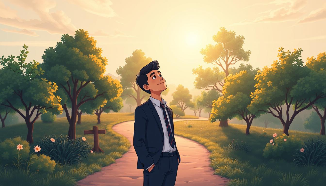 A quiet circle of people in calm conversation, an image of emotional growth and connection.